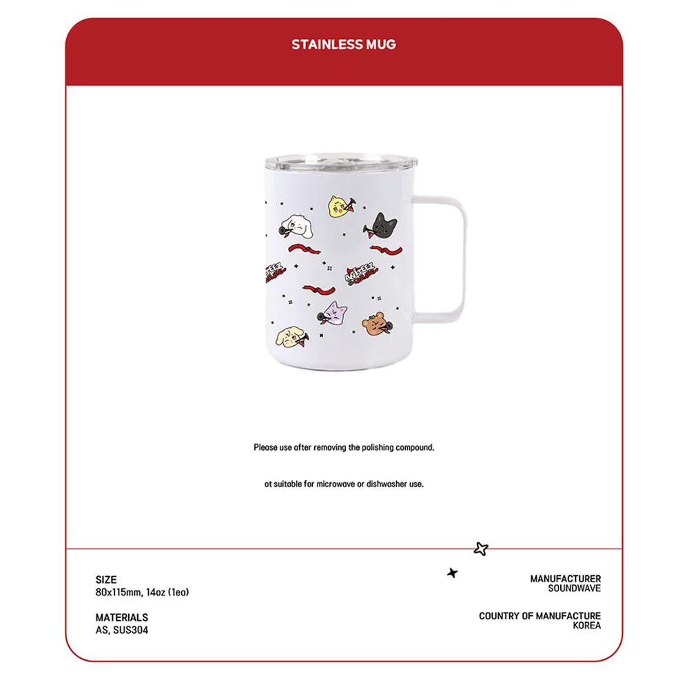 ATEEZ [ANITEEZ IM RUFEN] Edelstahlbecher