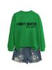 Women's Casual European & American Winter Pullover Sweatshirt