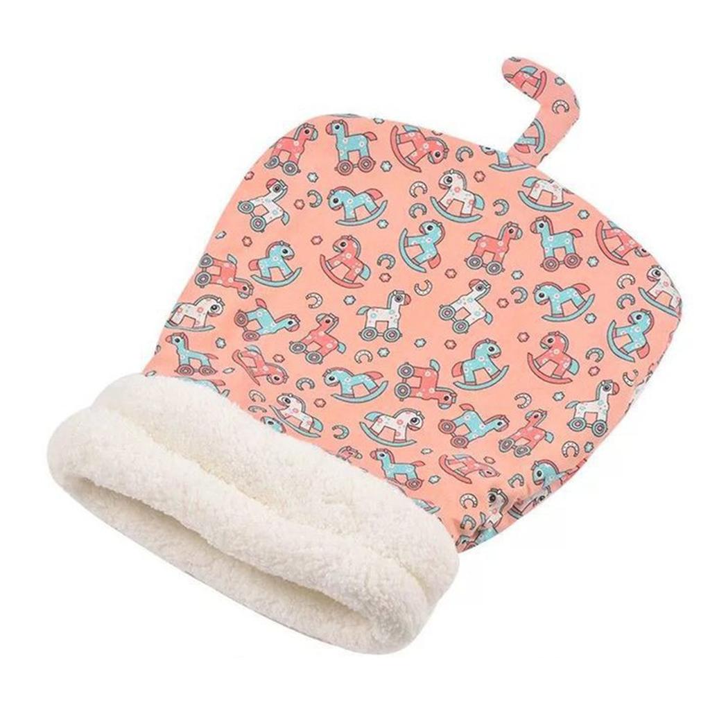 Winter Cat Sleeping Bag 360° Warm Semienclosed Soft Plush Large Cat Sack Cat Bed For Winter Autumn