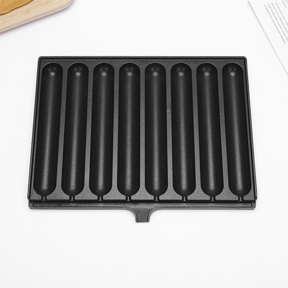 8 Grids High Quality Aluminum Alloy Sausage Pan for Hot Dogs and Corn Dogs Ideal for Outdoor Cooking and Breakfast Preparation