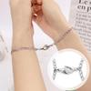 1 Pairs Couple Hold Hands Magnet Bracelets Decoration Friendship Chain Fashion Bracele Valentines Jewelry Gift For Women Me K9t3