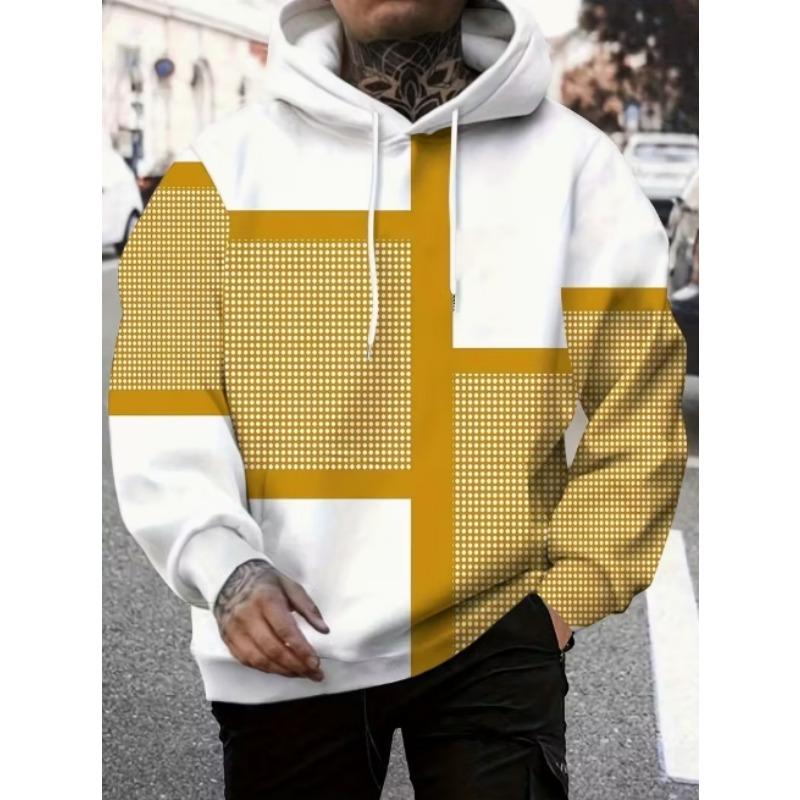 Men's 3D Printed Samurai Pattern Hoodie - Casual Hoodie Long Sleeve
