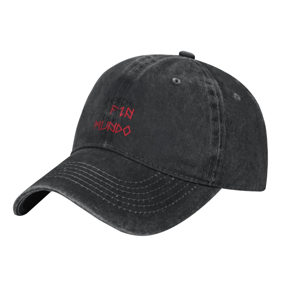 Duki Phrase From the end of the world  Men Baseball Cap Distressed Denim Hats Cap Vintage Running Golf Gift Snapback Hat