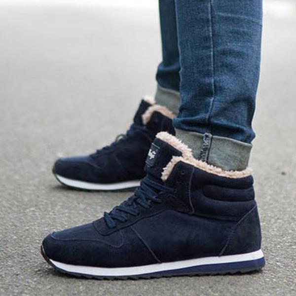 Damestøvler Vintersko Ankelstøvletter For Damesko Snow Botas Mujer Casual Booties Varme vinterjoggesko