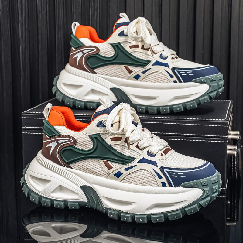 

Новые мужские модные повседневные низкие спортивные туфли для студентов с толстой подошвой, удобные кроссовки для мальчиков, классические дышащие баскетбольные туфли 39 оранжевый/белый