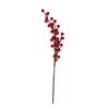 Stems Holly Artificial Berry Home Plastic Red Rich Fruit Simulation Tree 3/4branches Beautiful Festive Wedding