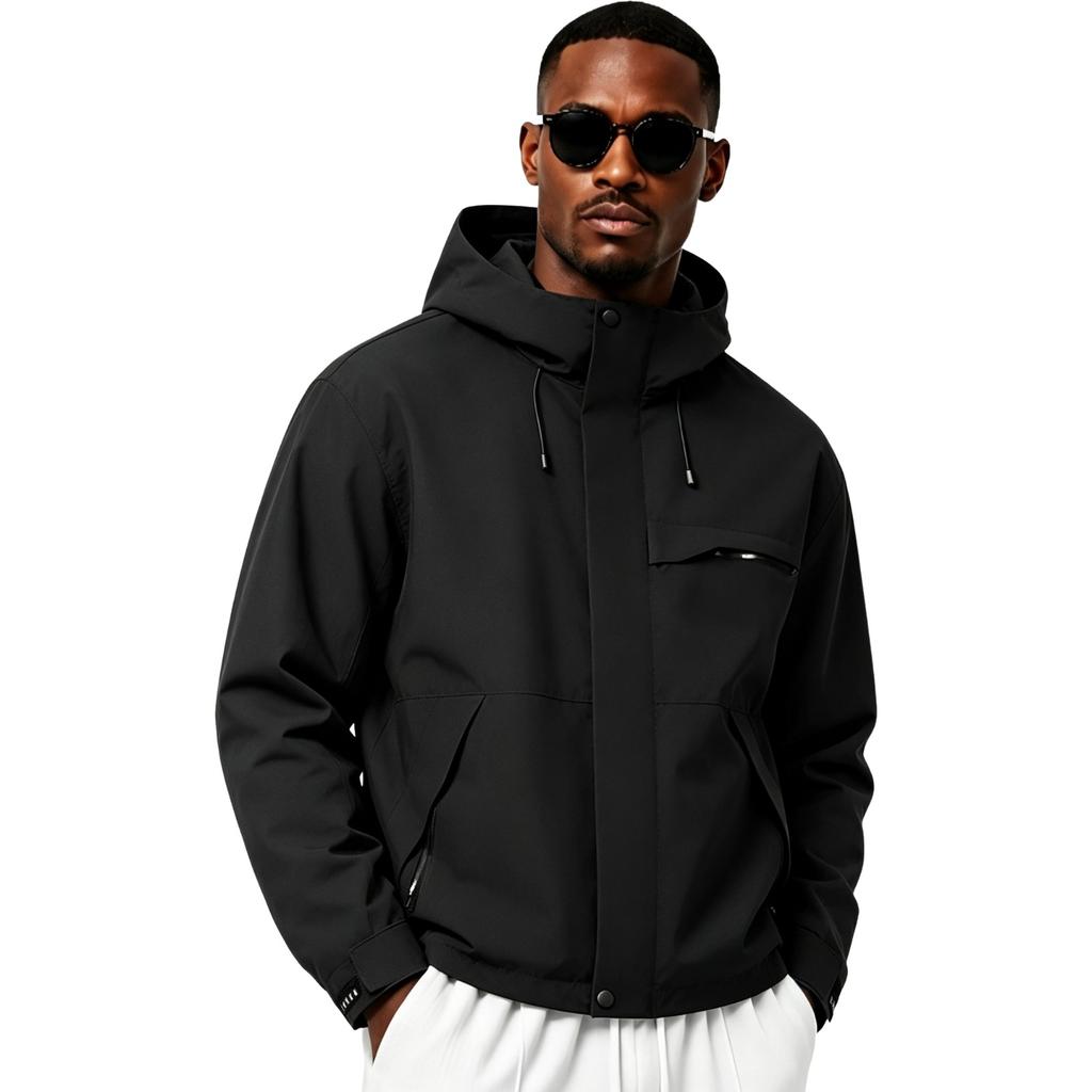 Herren Damen Mode Outdoor Windjacke Leicht für Frühling Herbst Wandern