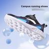 Anta Kids Shock Absorbing Low Top Running Shoes Kids sneaker Black Blue A312345568J-4