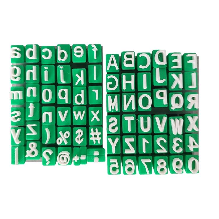 Educational Letter Stamper for Kids Art Craft Lowercase/Uppercase Plastic Stamper for Scrapbooking Journal