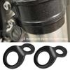 Attach Tie-downs Stainless Steel Tie-Down Strap Rings Motorcycle Part Tie Down Strap Rings 2pcs for Motorcycle Dirt Bike ATV UTV