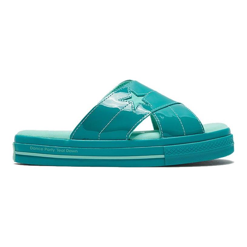 One Star Sandal Opi x One Star Sandal Wmns Converse 'Dance Party - Teal Dawn' Women's 565663C