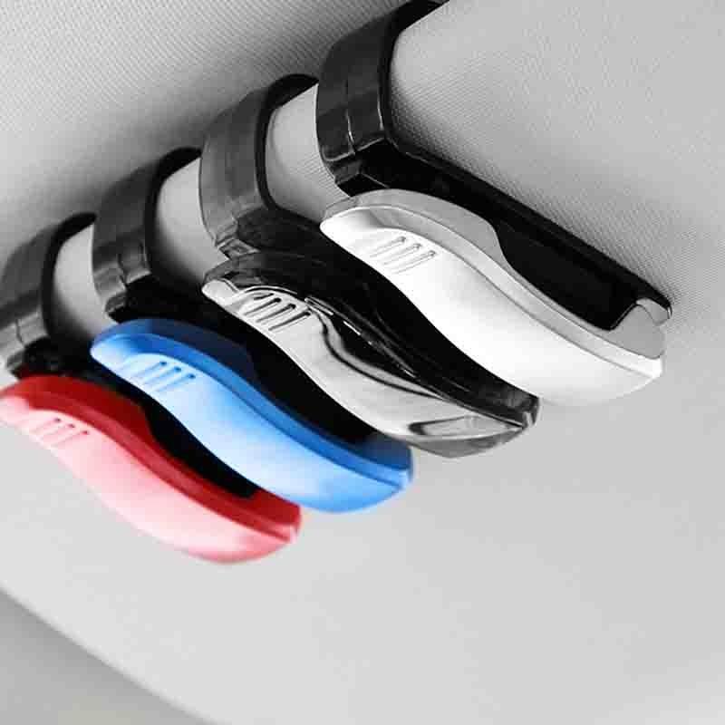 Затискач для квитків для окулярів для автомобіля Автомобільний тримач для картки для квитків Затискач для ручки S-форми