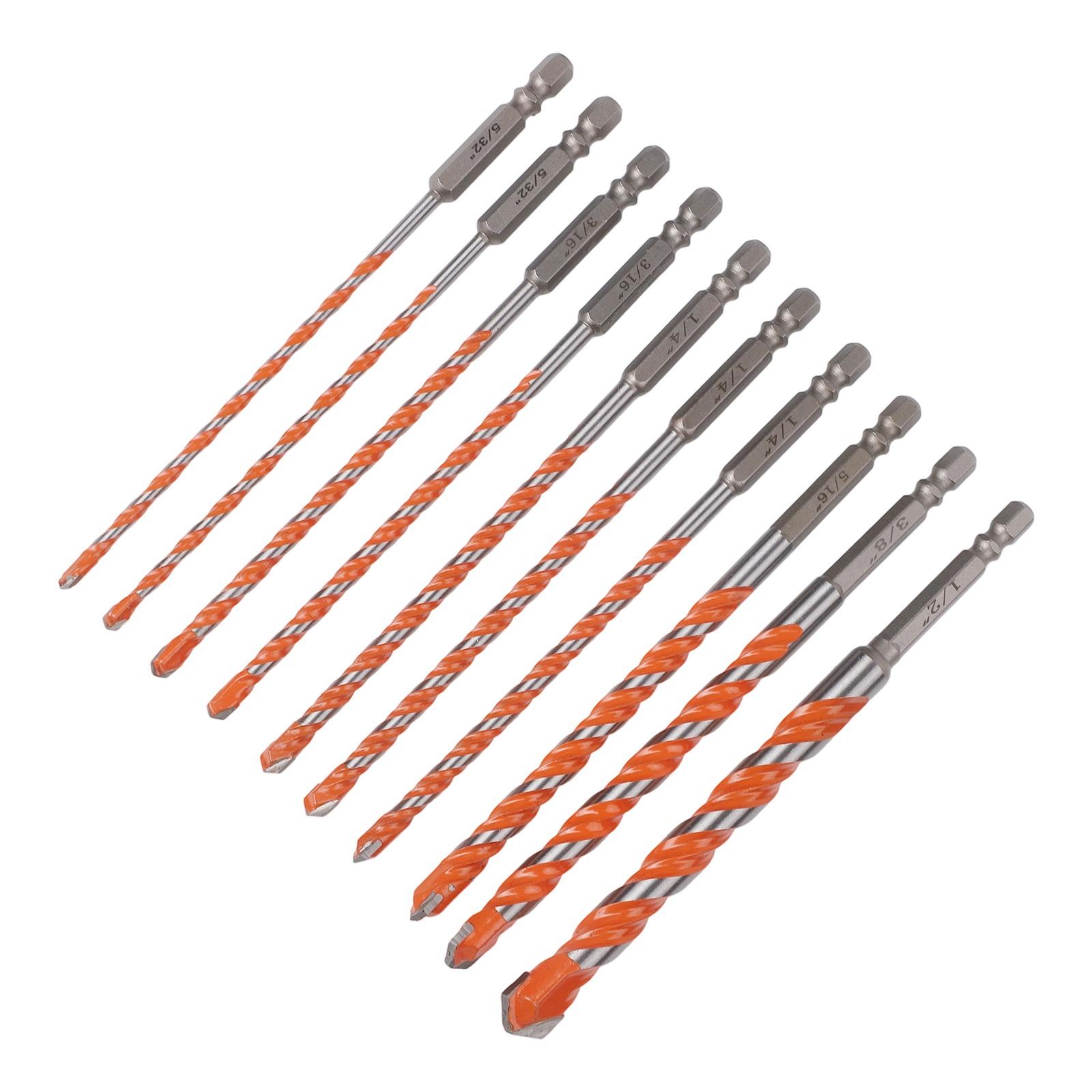 

For Professional Use Tile Drill Bits Masonry Drill Bits Renovation Tasks Variety Of Sizes 1 4 Hex Shank Premium Carbide Tip China Mainland
