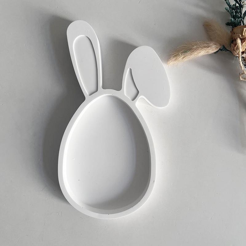 1PC Silicone Mould DIY Supplies Concrete Cement Storage Dish Making Tools Plaster Resin Casting Molds Home Decoration 2 styles