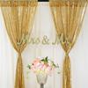 Gold Sequin Photo Backdrop Curtain Panels Stage For Shimmer Birthday Wedding Photograph Baby Shower Decoration Backdrop Fabric