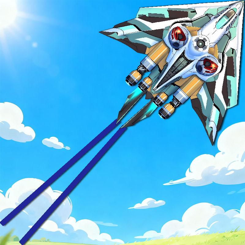 Moderner Flugdrachen mit mechanischem Design für Reisen und Partyfeiern