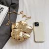 Personalized and Creative Small Bag Women 2025 New European and American Fashion Pvc Small Flower Shape Shoulder Chain Box Bag