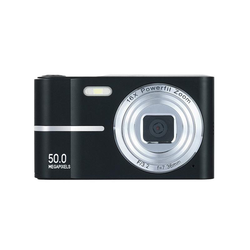 High Resolution CCD Digital Camera, Entry-Level Mirrorless Card Camera for Students, Portable Pocket Cam for Campus Daily Carry