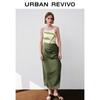 UR Dam Färgblockstickad Camisole