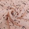 1PC Women Lady Musical Note Chiffon Neck Scarf Shawl Muffler Scarves Fabulous Elastic Beautiful Scarves