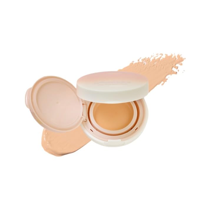 

Iromikke Mousse Glow Foundation (03 W20 Natural Warm) Mousse Foundation Cream Foundation Glow Transparency Natural No-Foundation Look