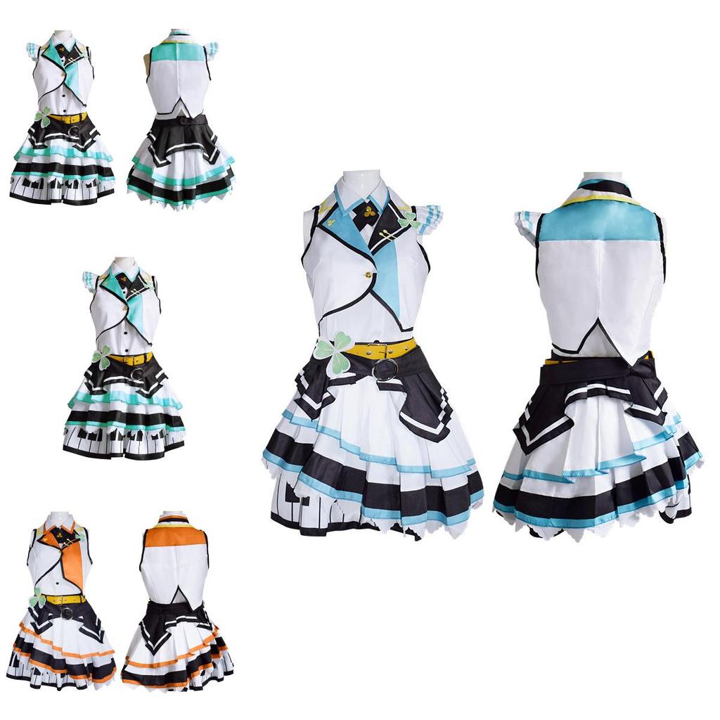 Project Sekai More More Jump Japanese Style Cosplay Outfit Polyester Acrylic Role Play Costume