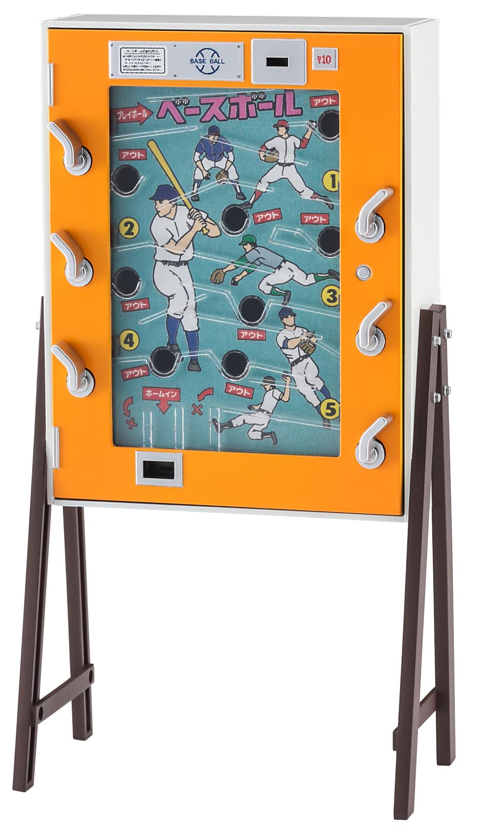 

Hasegawa подвижная фигурка аксессуар серии 10 иен игровая пластиковая модель FA14 1/12 (Бейсбол)