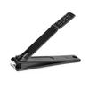 Black Slope Flat Shape Finger Toe Pedicure Nail Clipper Cutter Nail Trimmer Nail Care