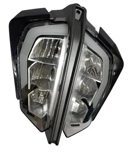 Fit For KTM Duke 390 Headlight Headlamp With Side Mask Set Black 2017-2020