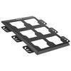 Mounting Plate Half Plate Replacement for Milwaukee Packout Toolboxes, 50 Lbs Wall Mount Organizer for Tool Storage and