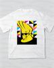 Jungen Mädchen Familie Kinder T-Shirt Tops Sommer Cartoon Johnny Bravo Herren Damen Kurzarm T-Shirt Tops
