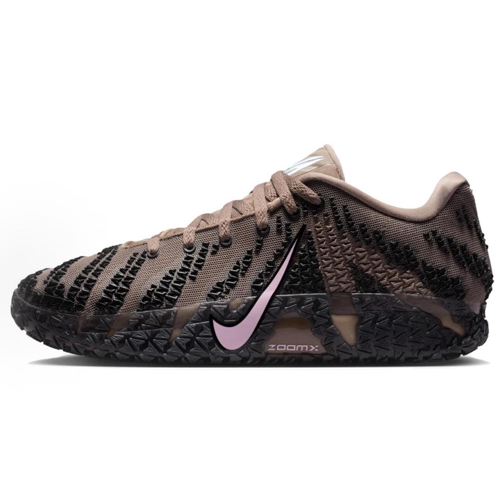 Nike Ja Morant 3 Abrasion Resistant Low Top Basketball Shoes Men's Black Gold HF2794-200(Team1284- S)