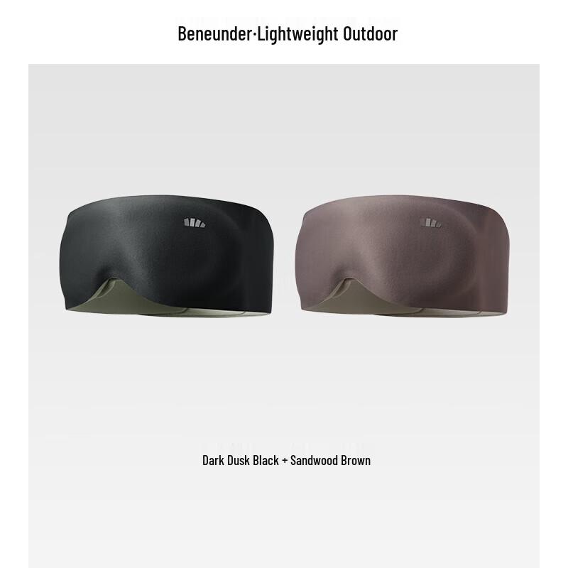 Beneunder Gravity Massage Sleep Eye Mask Set (2-Pack)