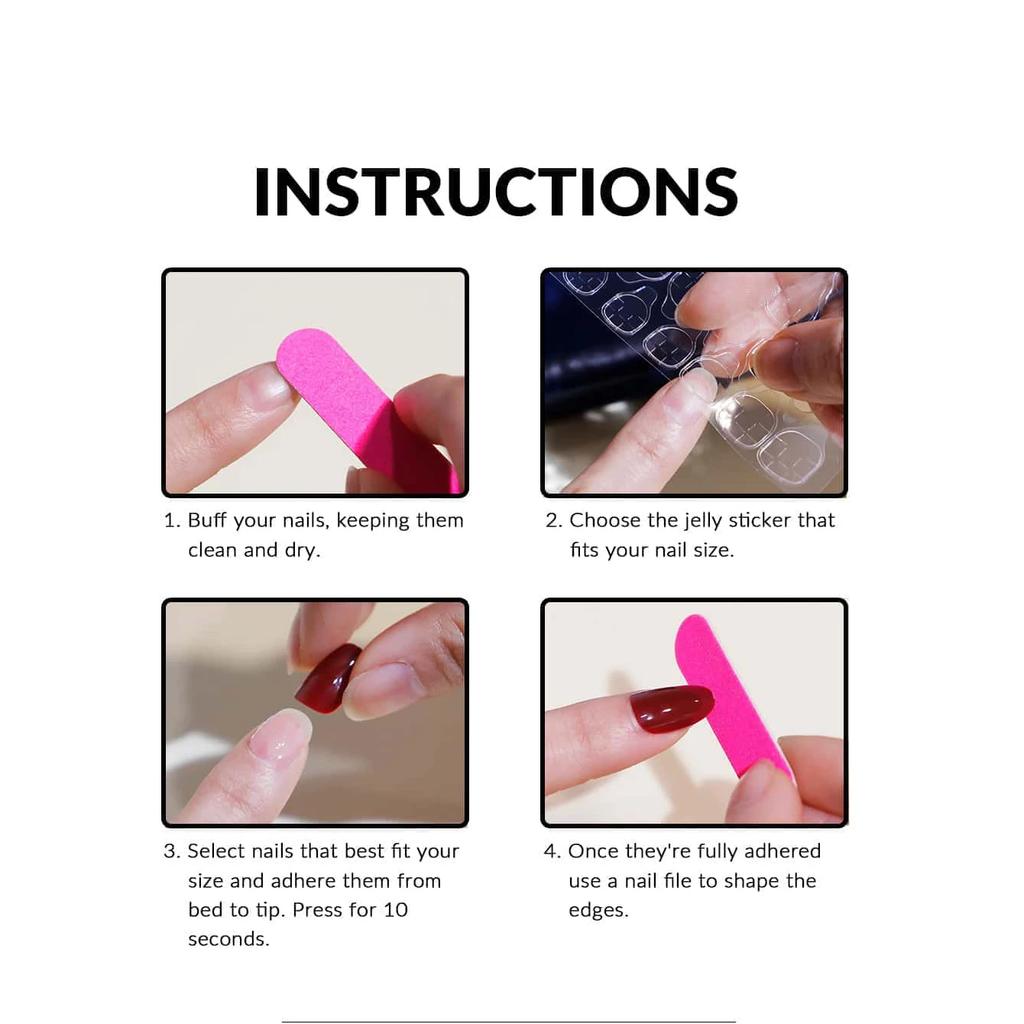 120PCS False Nails Semi-Frosted Clear Coffin Fake Nail Tips Press on Nails Soak Off Full Cover Nail Capsule For Extension