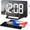 LED Multifunctional Digital Electronic Clock Desktop Children's Silent Student-specific Alarm Clock Thermometer