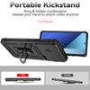 For Xiaomi Poco M6 Pro 4G Case Slide Camera Armor Phone Case For Poko Little M 6 6M PocoM6 M6Pro Magnetic Holder Ring Back Cover