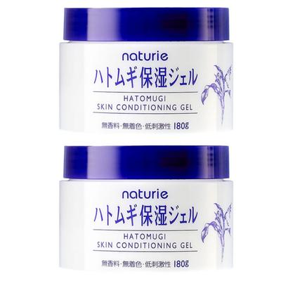 Naturie Hatomugi Skin Conditioning Gel, 180g, 2 Pack