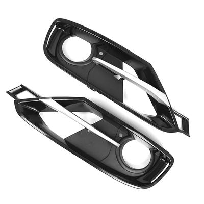 2Pcs/Pair Car Lamp Covers Front Bumper Fog Light Lampshade Fit For BMW 3 Series F30 F31 2012-2015, W/ TRIM LINES, W/ SPORT LINE