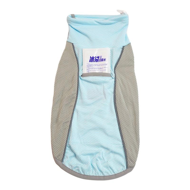 Cooling Vest Dogs With Ice Pack Breathable Mesh French Bulldog Corgi Large Small Breeds