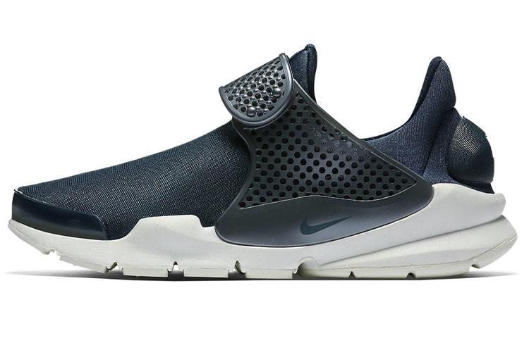 Nike Sock Dart Prm TXT Lace Up Low top Kids Lifestyle Shoes Blue White Teenagers AA1100-901 35.5
