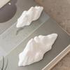 White Porcelain Miniature Mountain Decor