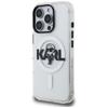 Karl Lagerfeld IML Karl Sketch Logo MagSafe Case for iPhone 16 Pro Clear
