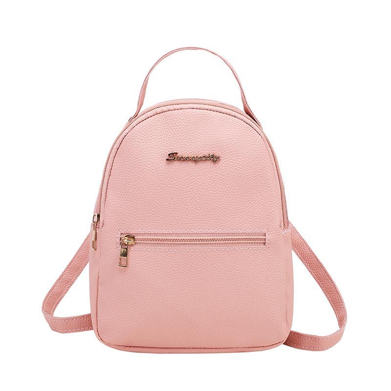 Mini backpack, small bag, women's casual small backpack.