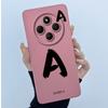 For Xiaomi Redmi 14C 4G A3Pro 4G/ Xiaomi Poco C75 4G M7 5G Case Lucky Initial Letter Liquid Soft Silicone Protective Cover Phone