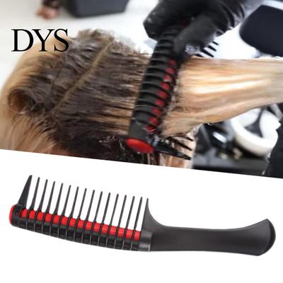 Damen Salonkamm Stilvoller Anti-Knoten Kunststoff Friseur Haare für Zuhause