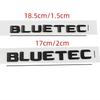 fzpxb5 2025 Hot Car Body Side Badge Tail Trunk Emblem Sticker for Mercedes Benz BLUETEC Logo W213 W212 W204 W205 W176 W164 CLK G63 GLA