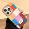 Vintage Style Block Splicing Phone Case Suitable for Apple Phones