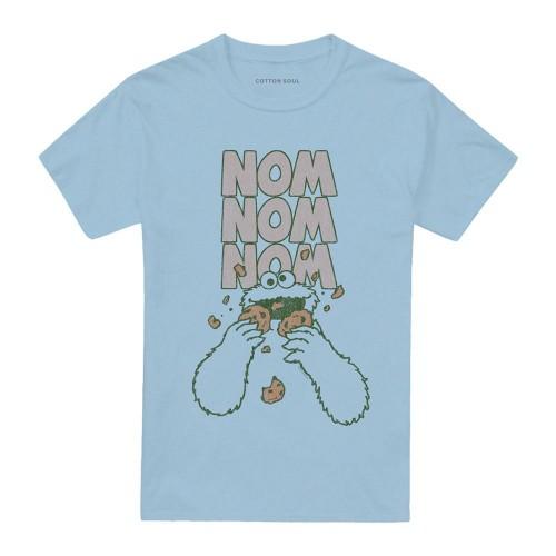 Sesame Street Unisex Adult Nom Nom T-Shirt