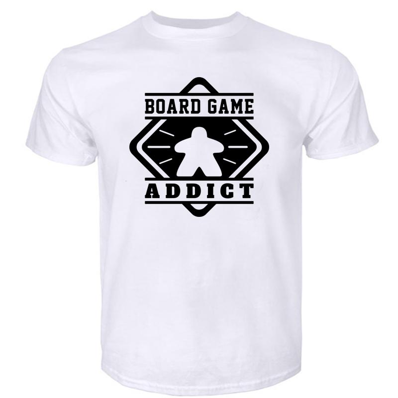 Ticket To Ride T Shirt Board Game Addict Meeples Board Gamer Tabletop Board Games Meeple Geek And Nerd TShirt Summer Tee Shirt S