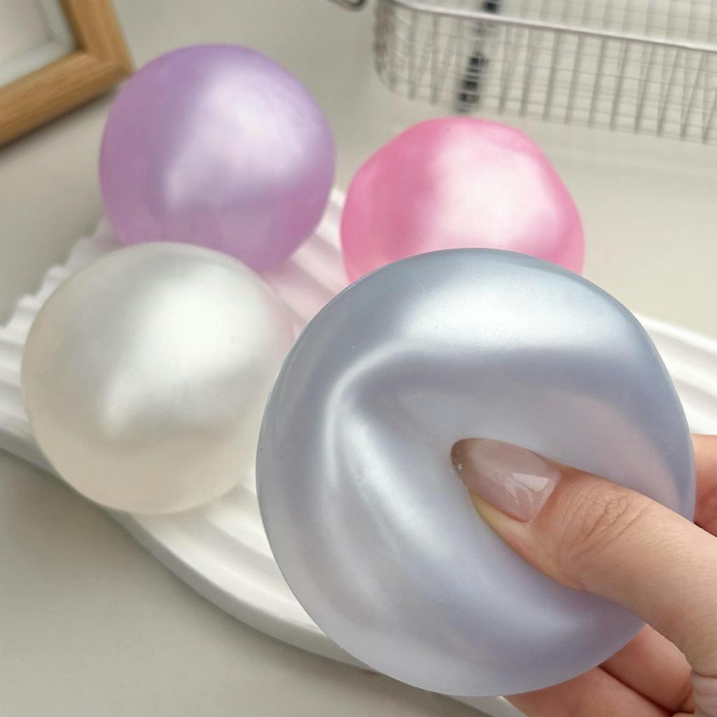 Pearlescent Coconut Oil Stress Relief Squeeze Ball